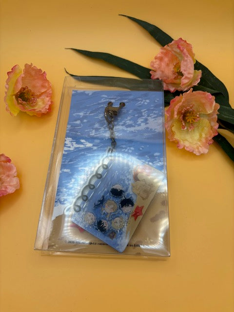Low Tide in Twilight shaker keychain